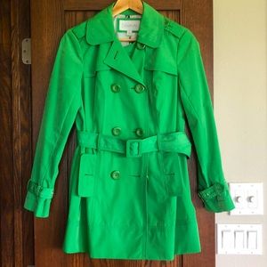 Green Rain coat